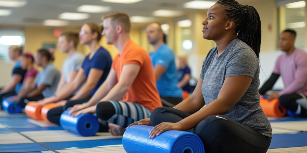 people-exercising-practicing-sports-with-use-foam-roller